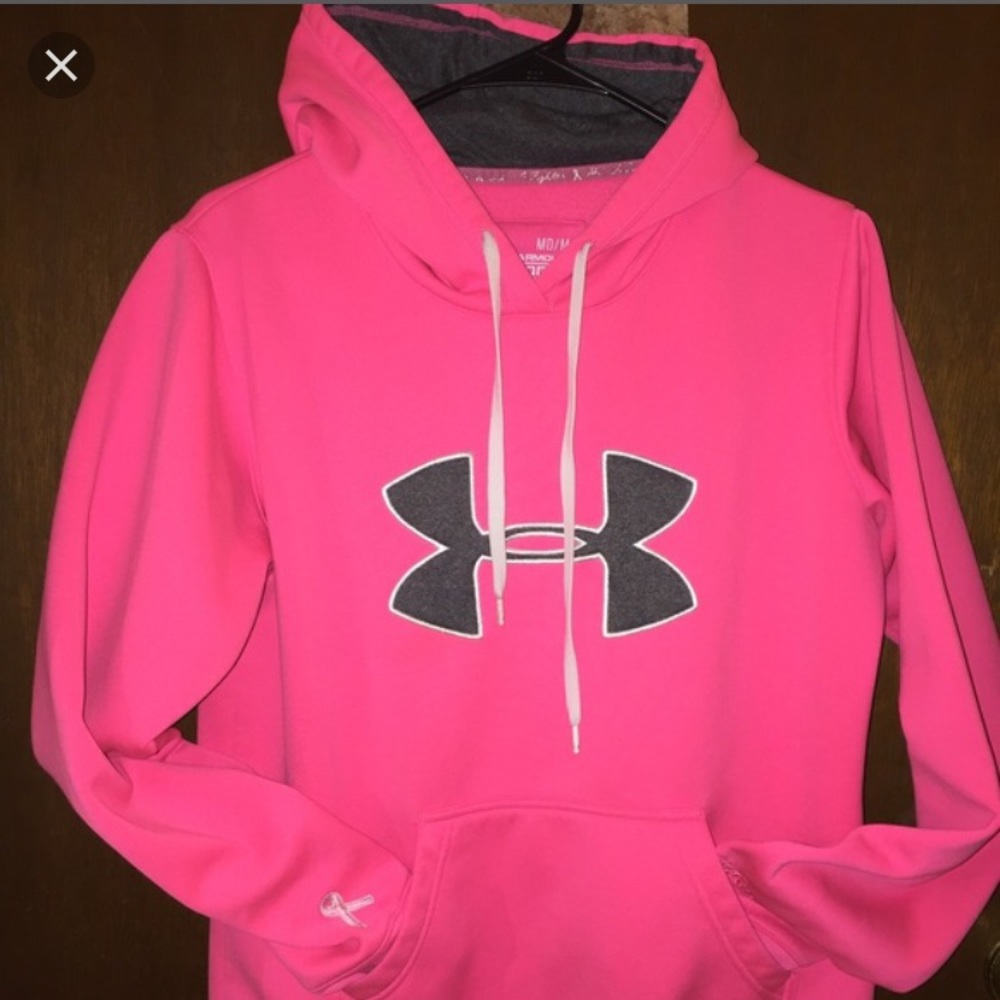 Pink under armpit sweatshirt